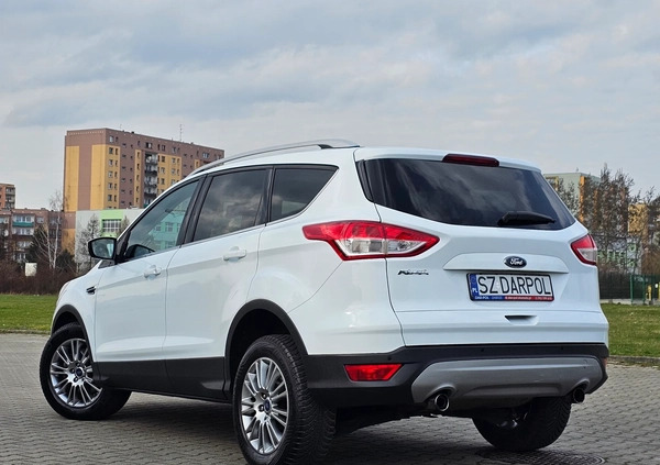 Ford Kuga cena 48800 przebieg: 164000, rok produkcji 2013 z Brzeziny małe 742